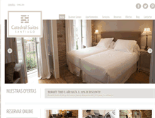Tablet Screenshot of catedralsuites.com